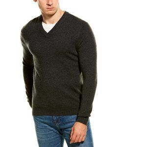 Qi Cashmere V-Neck Sweater